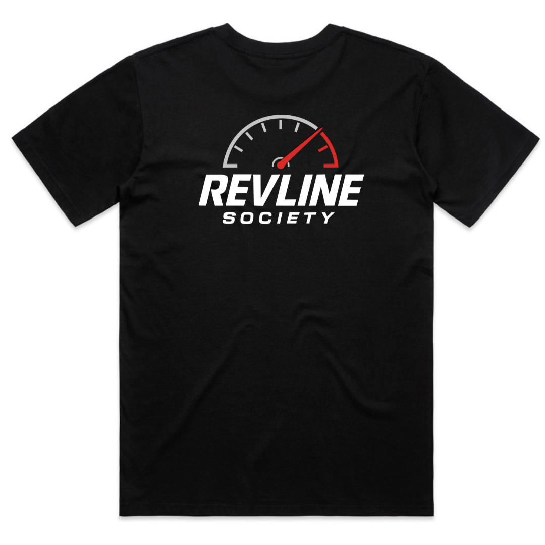 REVLINE 100% COMBED COTTON LOGO TEE