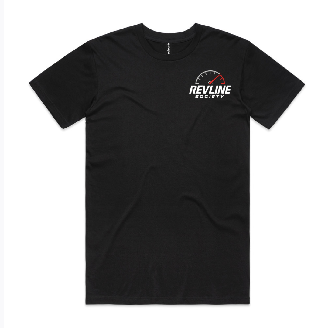 REVLINE 100% COMBED COTTON LOGO TEE