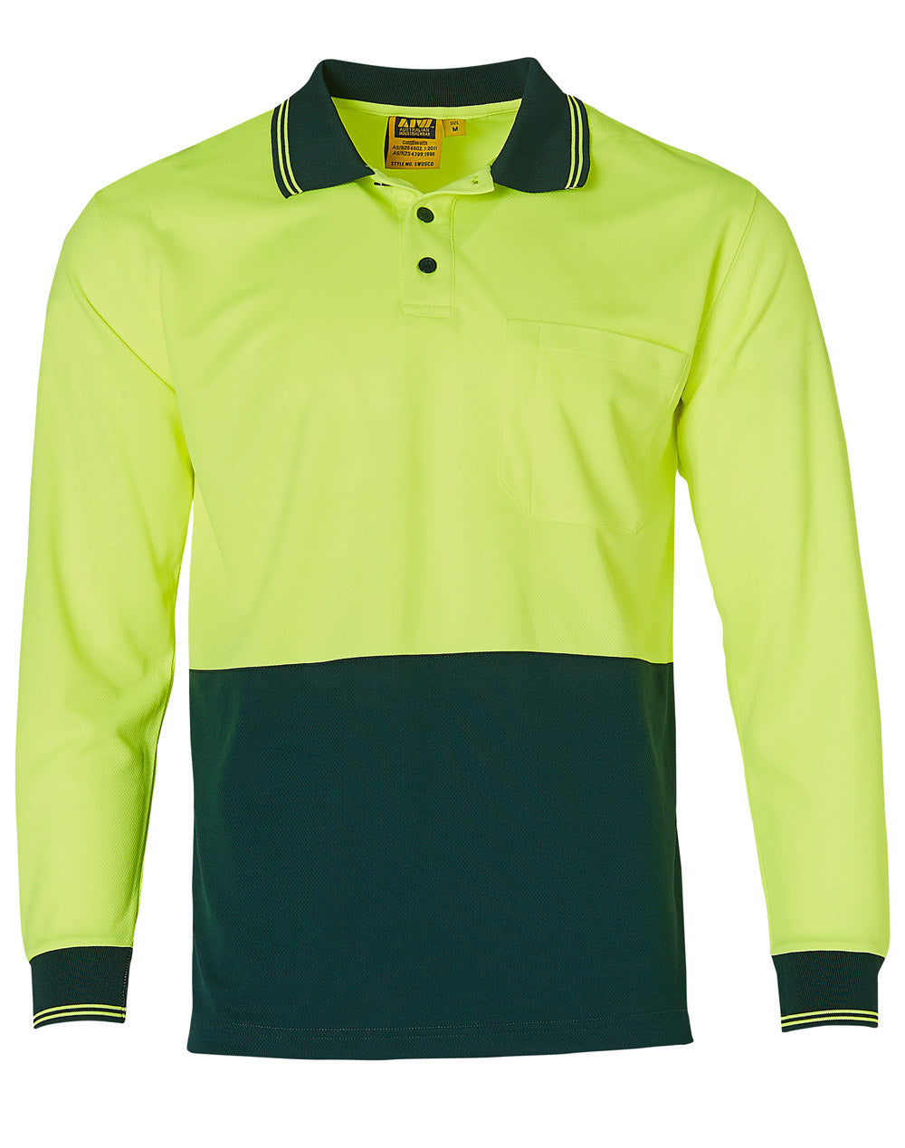 High Visibility CoolDry Long Sleeve Polo