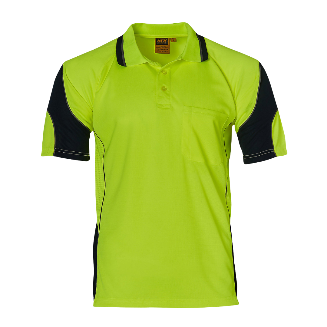 SW71 ALLIANCE SHORT SLEEVE SAFETY POLO - Unisex