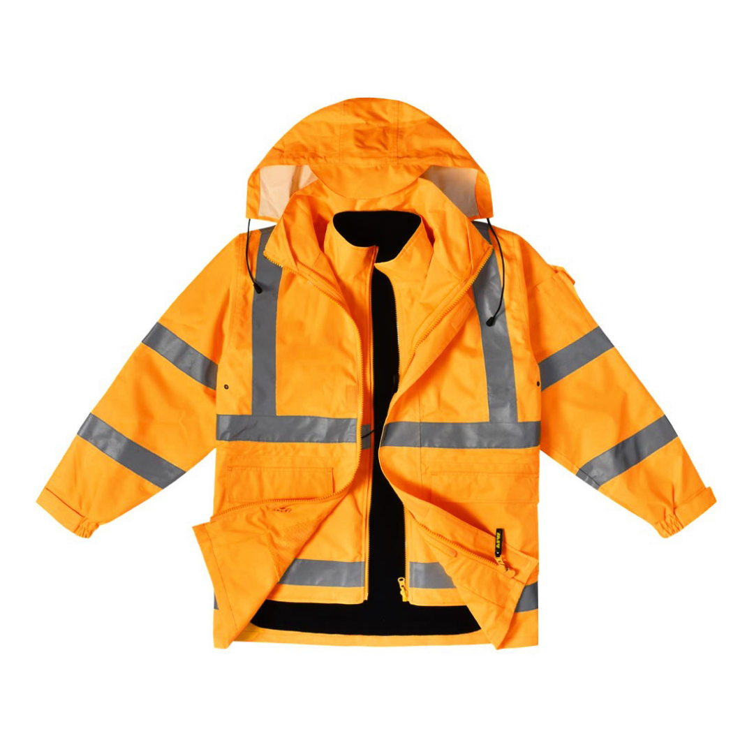 SUBURB SW77 VIC Rail Hi Vis 3 in 1 Safety Jacket and Vest - Unisex