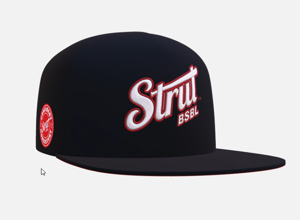 3D FLAT BILL SNAPBACK CAP BUILDER - 100% CUSTOMIZABLE