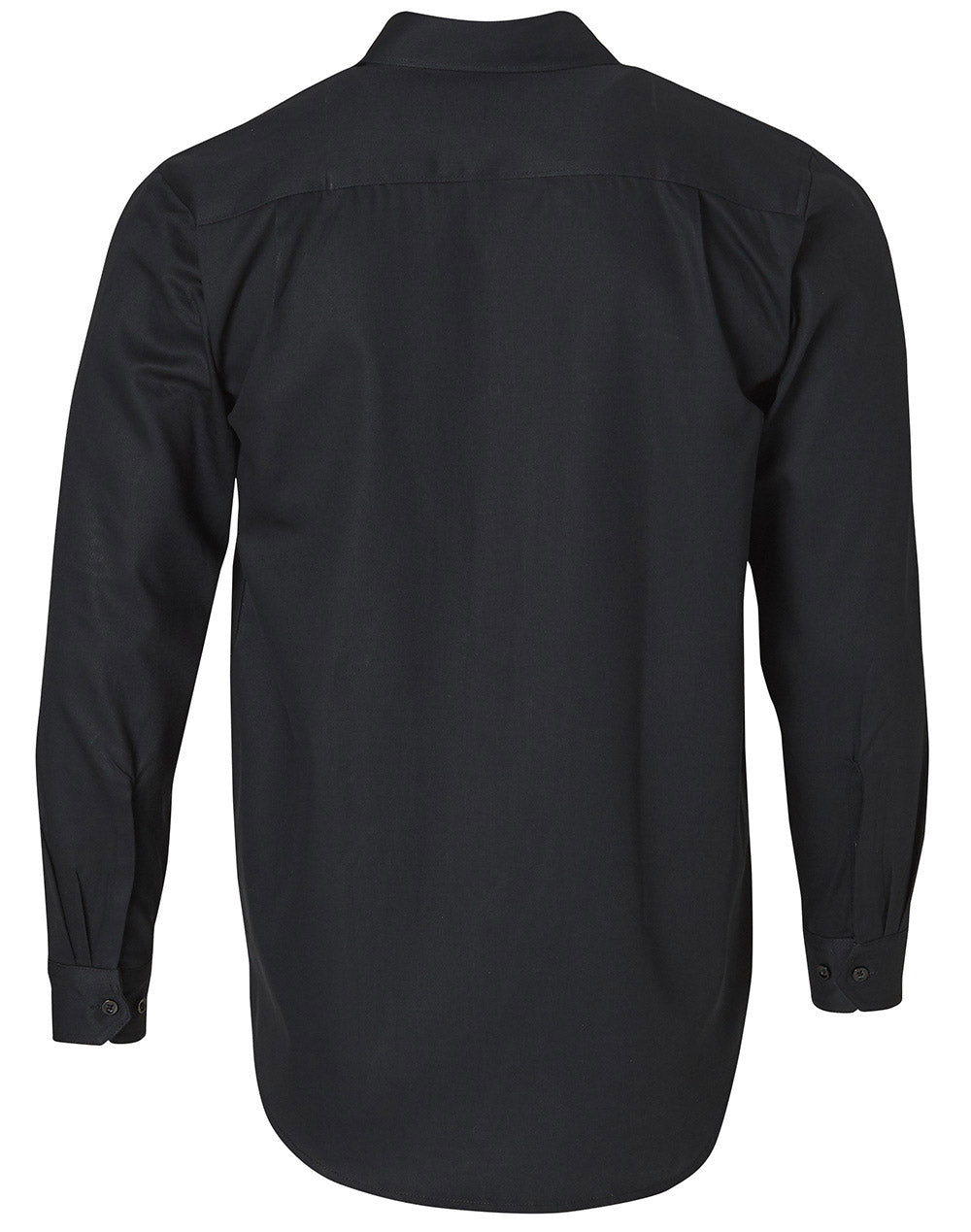 WT04 Cotton Drill Long Sleeve Work Shirt