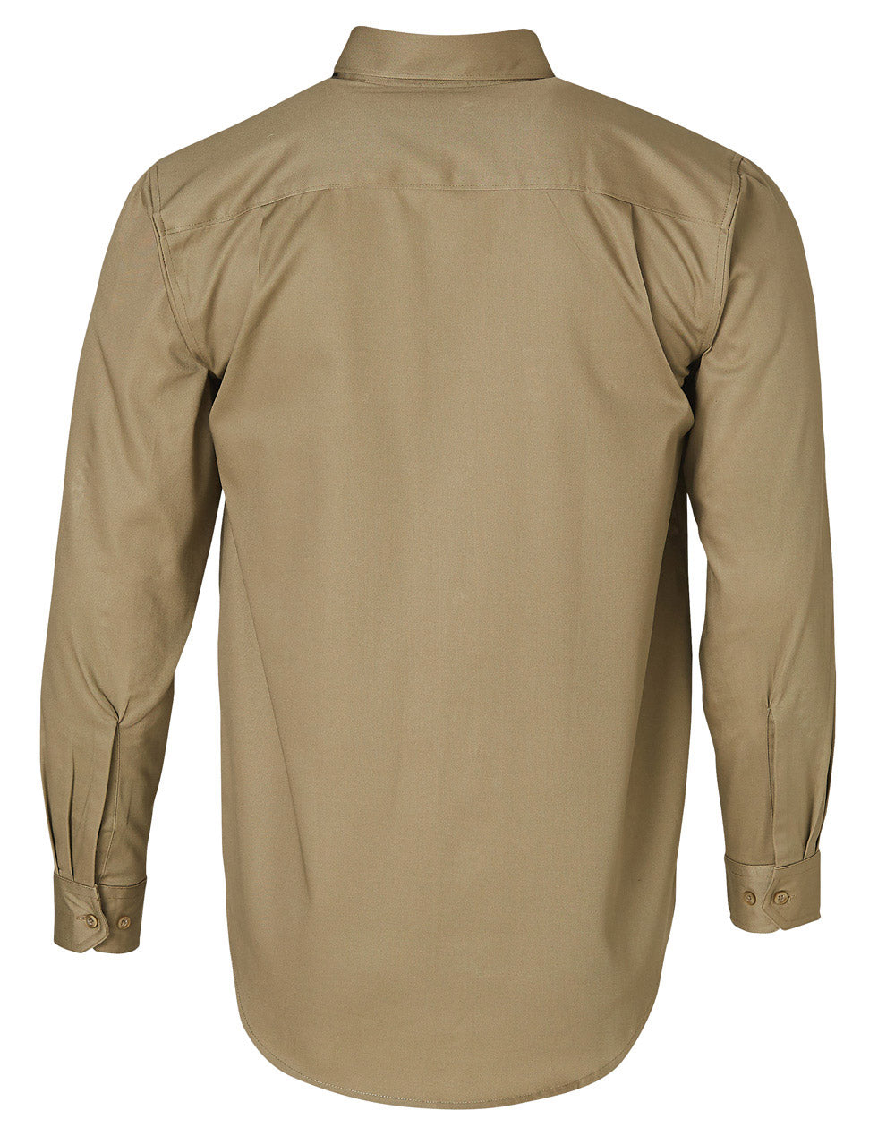 WT04 Cotton Drill Long Sleeve Work Shirt