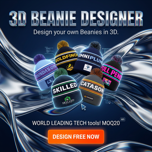 3D BEANIE BUILDER - 100% CUSTOMIZABLE