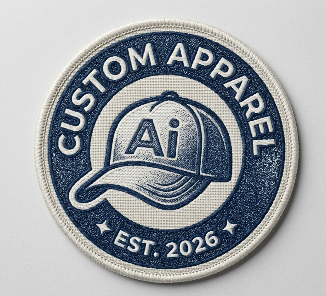 Custom Made Caps with Sublimated Badge
